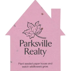 Seed Paper Shapes - House - Colors