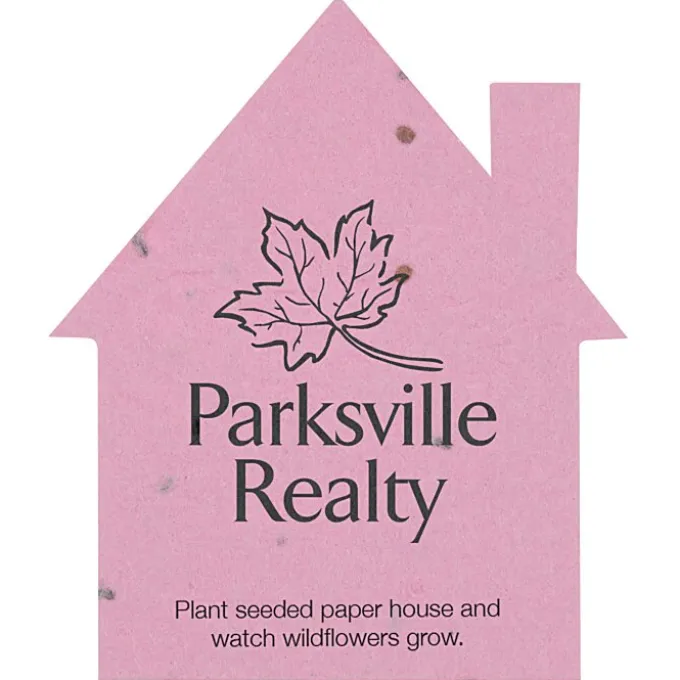Seed Paper Shapes - House - Colors