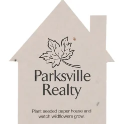 Seed Paper Shapes - House - Colors