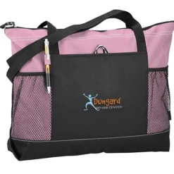 Select Zippered Tote - Embroidered