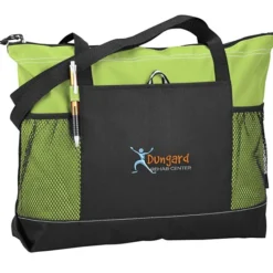 Select Zippered Tote - Embroidered