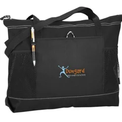Select Zippered Tote - Embroidered