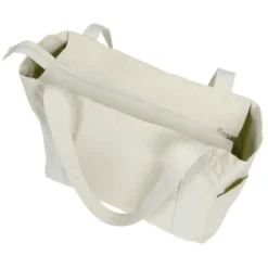 Selene Zippered Cotton Utility Tote