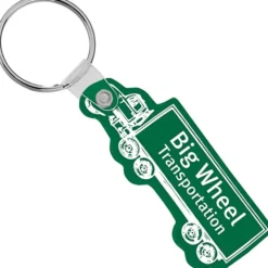 Semi-Truck Soft Keychain - Opaque
