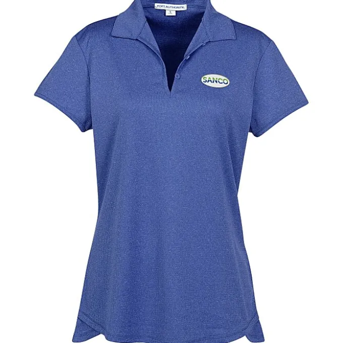 Shadow Heather Polo - Ladies'