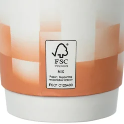 Shady Checkers Full Color Insulated Paper Cup with Lid - 16 oz.