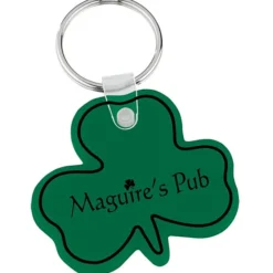 Shamrock Soft Keychain - Opaque