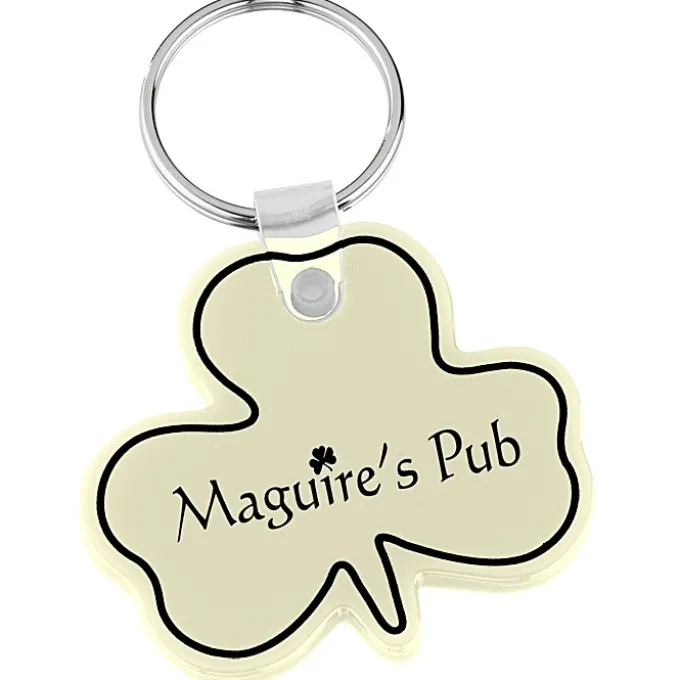 Shamrock Soft Keychain - Opaque