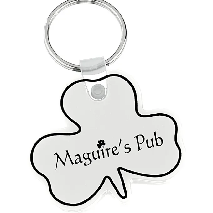 Shamrock Soft Keychain - Opaque