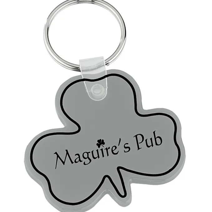 Shamrock Soft Keychain - Opaque
