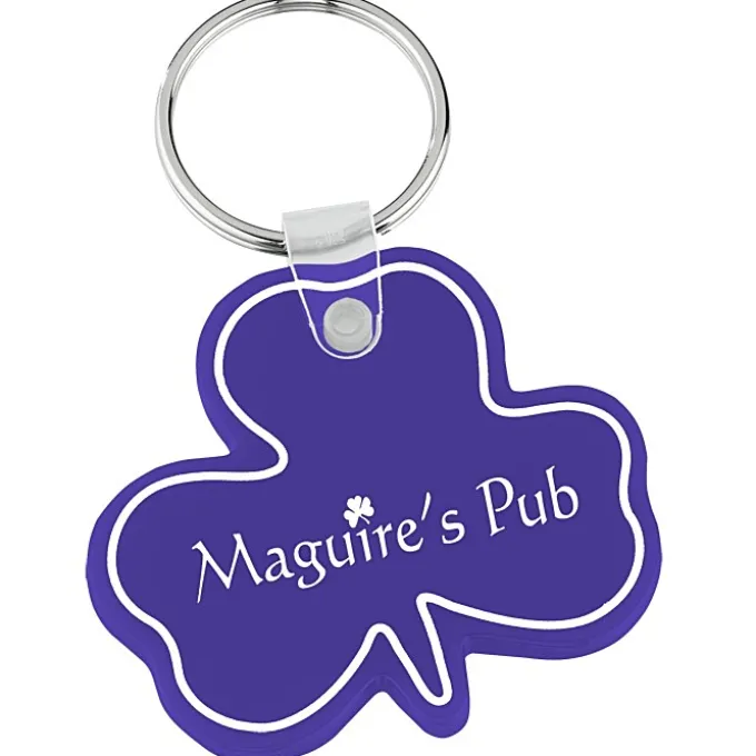 Shamrock Soft Keychain - Opaque