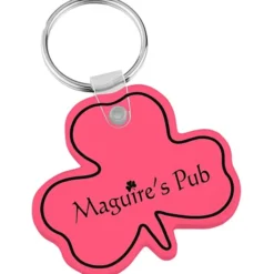 Shamrock Soft Keychain - Translucent