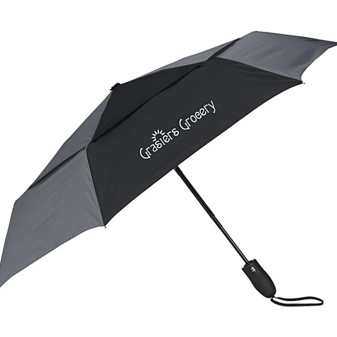 Shed Rain Windjammer Vented Compact Umbrella - 43-inch Arc