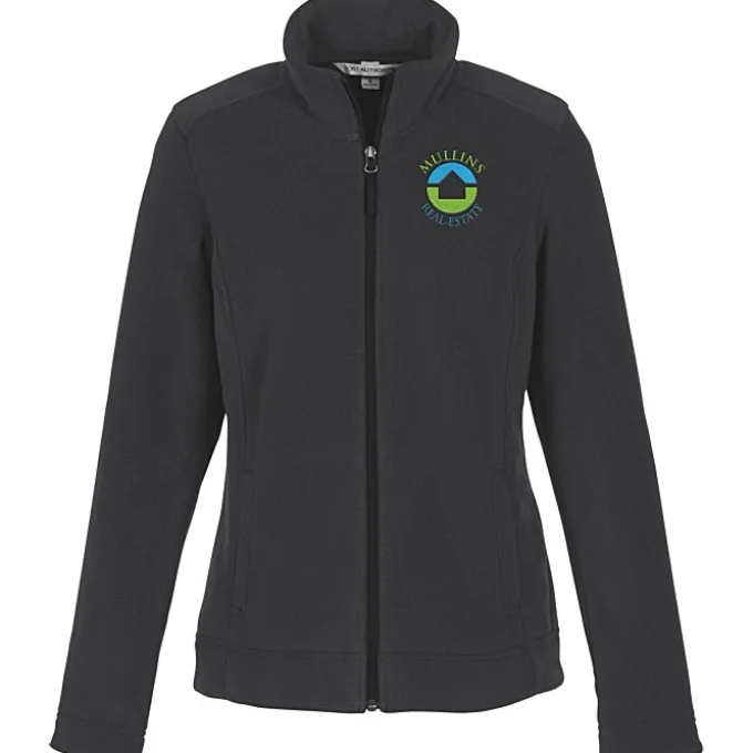Sherpa-Lined Brushed Fleece Jacket - Ladies'