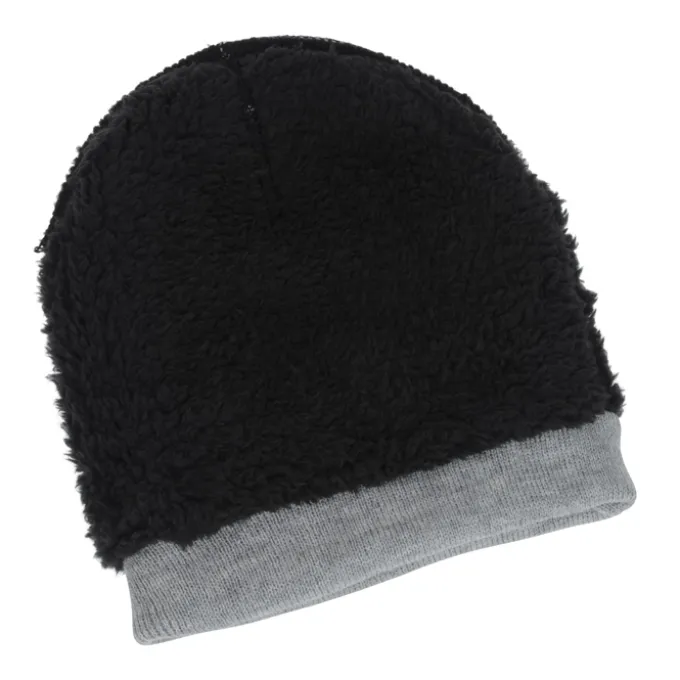 Sherpa Lined Knit Cuff Beanie
