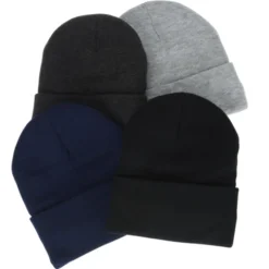 Sherpa Lined Knit Cuff Beanie