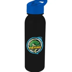 ShimmerZ Outdoor Bottle with Flip Straw Lid - 24 oz - Full Color