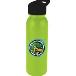 ShimmerZ Outdoor Bottle with Flip Straw Lid - 24 oz - Full Color