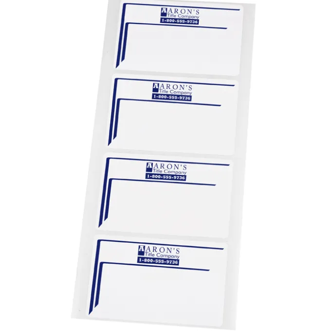 Shipping Label by the Roll - Corner