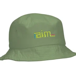 Short Brimmed Bucket Hat - Embroidered
