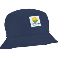 Short Brimmed Bucket Hat - Full Color Patch