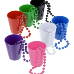 Shot Glass Bead Necklace