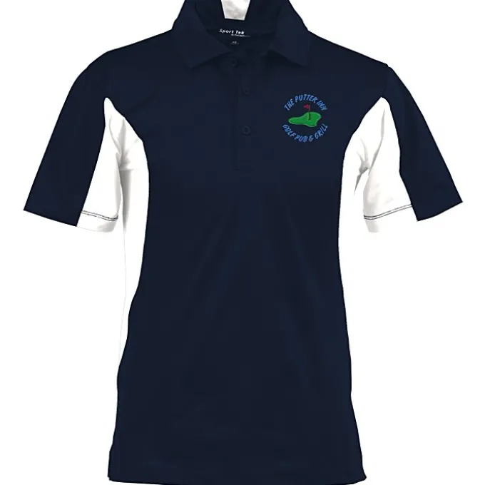Side Blocked Micropique Sport-Wick Polo - Men's - Embroidered