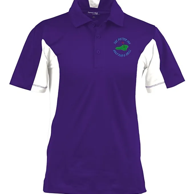 Side Blocked Micropique Sport-Wick Polo - Men's - Embroidered