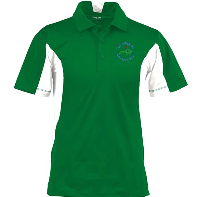 Side Blocked Micropique Sport-Wick Polo - Men's - Embroidered - 24 hr