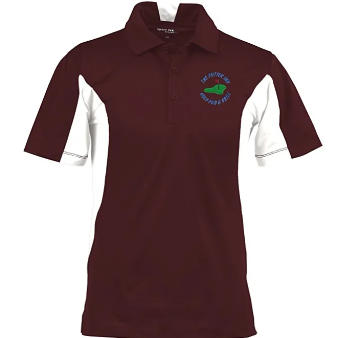 Side Blocked Micropique Sport-Wick Polo - Men's - Embroidered - 24 hr