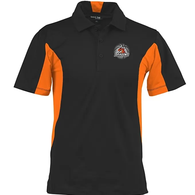 Side Blocked Micropique Sport-Wick Polo - Men's - Full Color