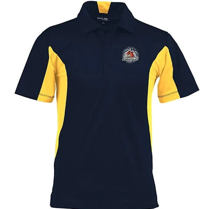 Side Blocked Micropique Sport-Wick Polo - Men's - Full Color