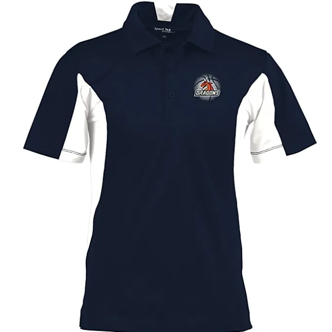 Side Blocked Micropique Sport-Wick Polo - Men's - Full Color