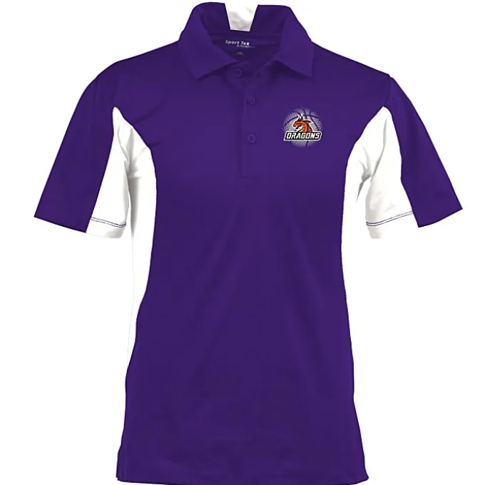 Side Blocked Micropique Sport-Wick Polo - Men's - Full Color