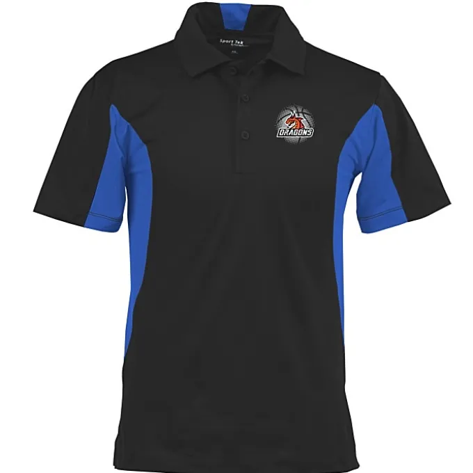 Side Blocked Micropique Sport-Wick Polo - Men's - Full Color