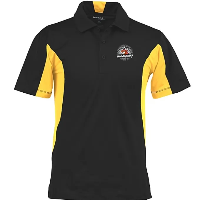Side Blocked Micropique Sport-Wick Polo - Men's - Full Color