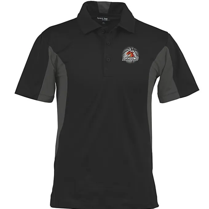 Side Blocked Micropique Sport-Wick Polo - Men's - Full Color