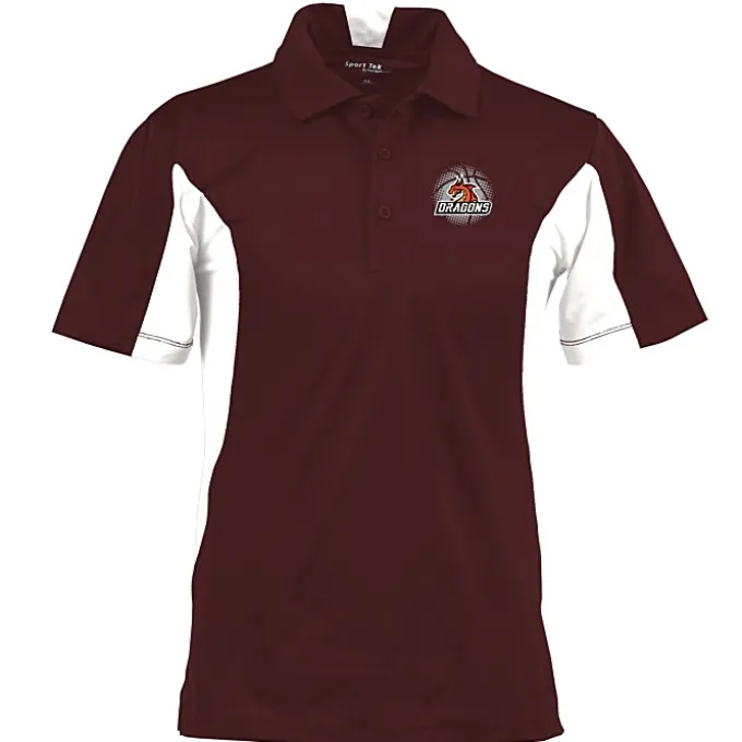 Side Blocked Micropique Sport-Wick Polo - Men's - Full Color