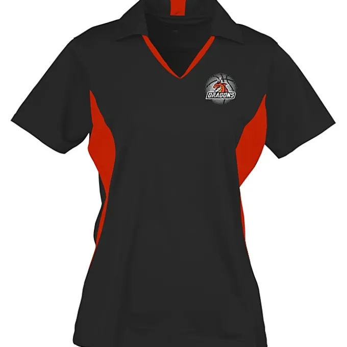 Side Blocked Micropique Sport-Wick Polo - Ladies' - Full Color