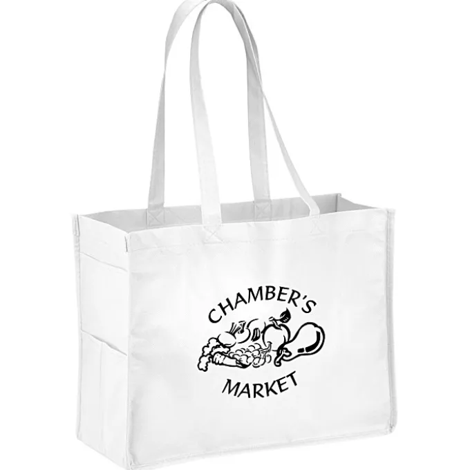 Side Pocket Tote - 12 inches x 16 inches