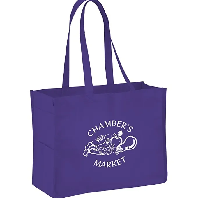 Side Pocket Tote - 12 inches x 16 inches