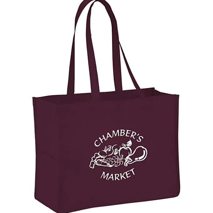 Side Pocket Tote - 12 inches x 16 inches