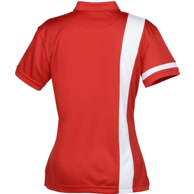 Side Stripe Performance Polo - Ladies'