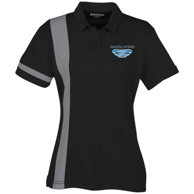 Side Stripe Performance Polo - Ladies'