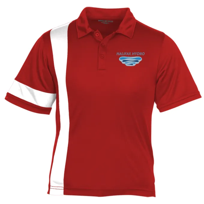 Side Stripe Performance Polo - Men's
