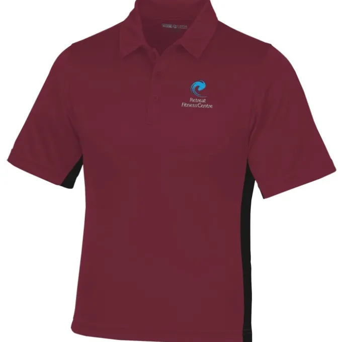 Side Swipe Colorblock Performance Polo - Men's - 24 hr