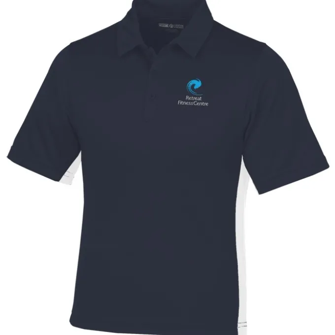 Side Swipe Colorblock Performance Polo - Men's - 24 hr