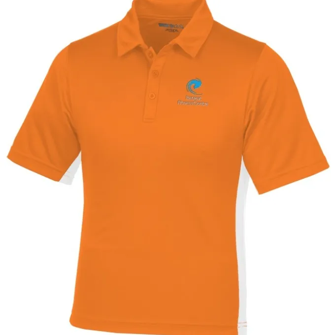 Side Swipe Colorblock Performance Polo - Men's - 24 hr