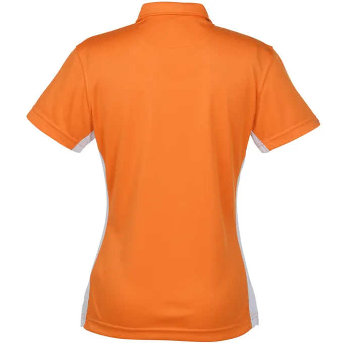 Side Swipe Colorblock Performance Polo - Ladies'