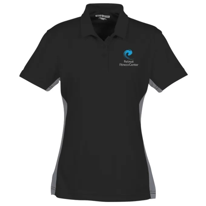 Side Swipe Colorblock Performance Polo - Ladies'